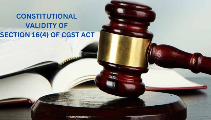 Supreme Court notices challenge to ITC denial for belated return-filing under CGST Act sec. 16(4).